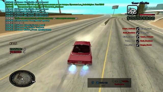 Samp rp ru09 Стрела РМ vs Якудза Опять...