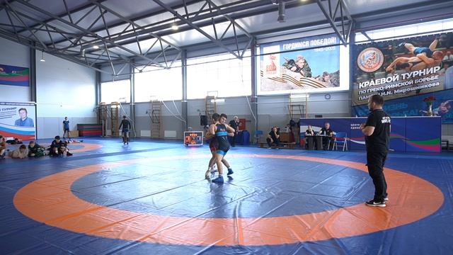 1/8 финала 55 кг. Сарян Райнер (Сочи)-Волосянкин Никита (Краснодар), греко-римская борьба