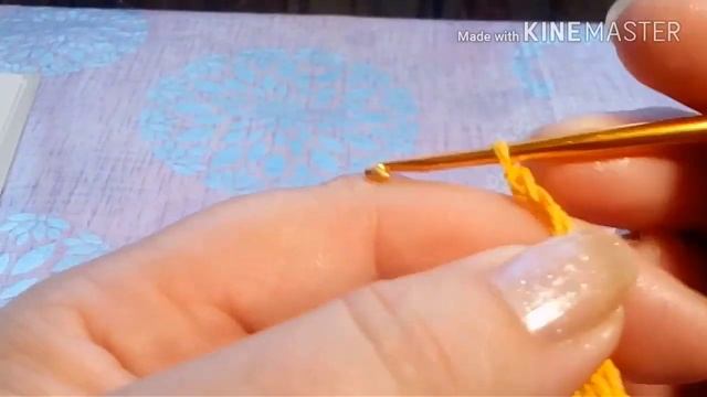 Урок 90. Узор для шали или бактуса, крючком для начинающих. смотреть онлайн