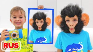 Влад и Ники - Смешные истории для детей! Видео для детей.