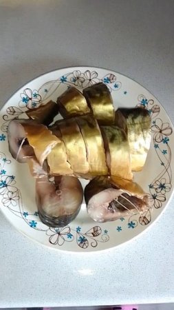 жареная картошечка + копчёная скумбрия - это любовь