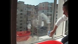 Мойка окна магнитной щеткой WDV 40 мм