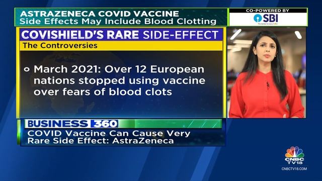 COVID Vaccine Can Cause Very Rare Side Effect: AstraZeneca | CNBC TV18