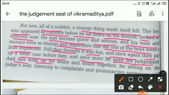 The judgement seat of vikramaditya (class 10th) supplementary chapter 2