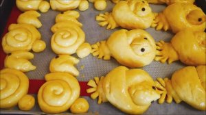 ПАСХАЛЬНАЯ выпечка ЖАВОРОНКИ и ЗАЙЧАТА булочки КАК ПУХ булочки домашние