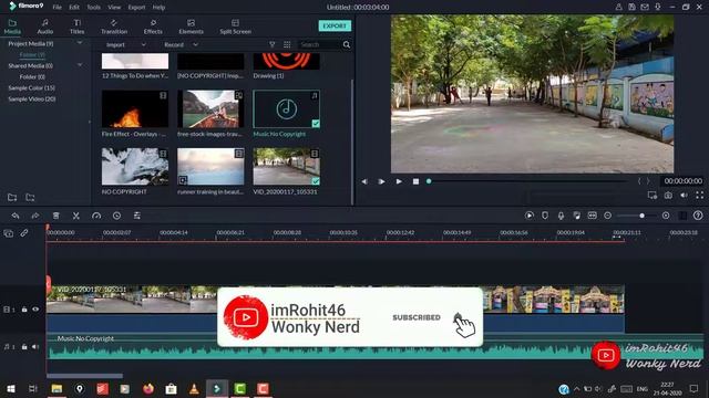Add Background Music or Audio | Filmora Tutorials | Video Editing | Telugu