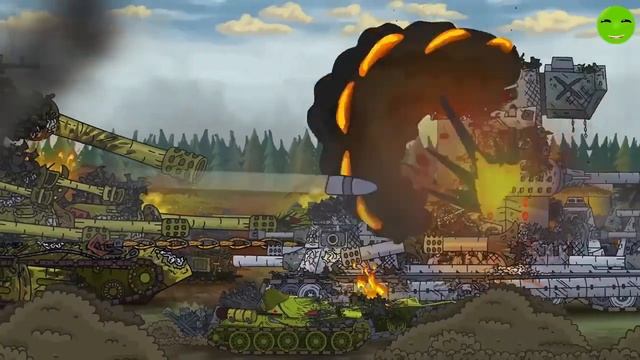 Все серии Советского монстра ИС-44 - Мультики про танки