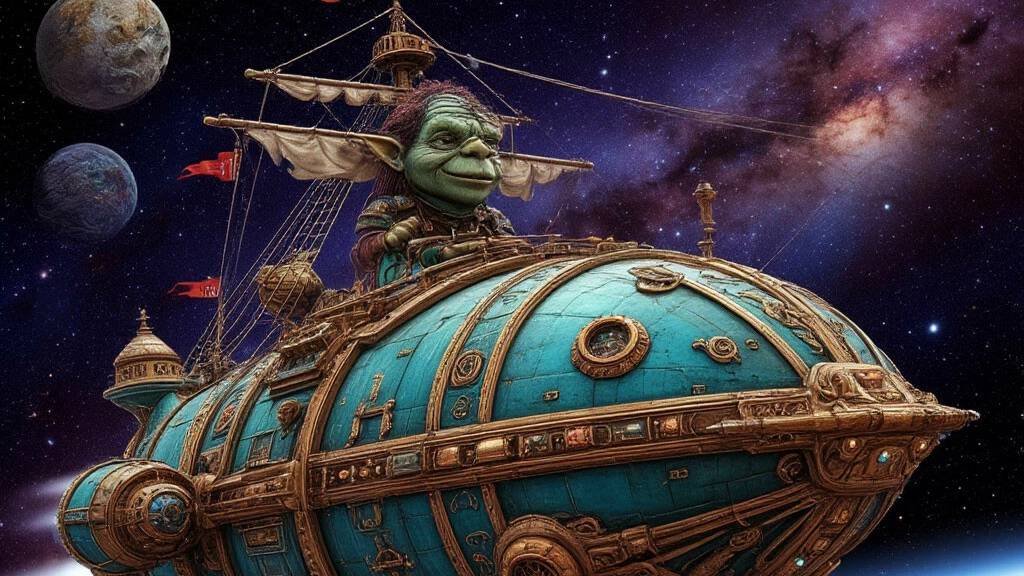 Goramyshz (in Riffusion) - Космический курс Троллелёта