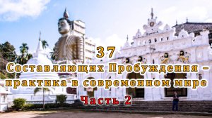37 Составляющих Пробуждения – практика в современном мире. Часть 2