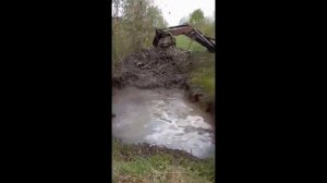 КОП ЮМЗ эо2621 пожарный водоем