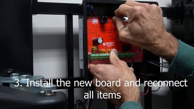 Replacing a Ghost Controls Control Board from the Control Box смотреть онлайн