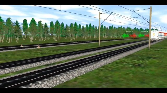 Jalandhar New Delhi Intercity Express 110 Kmph Overtaking EMU !! || Trainz Simulator