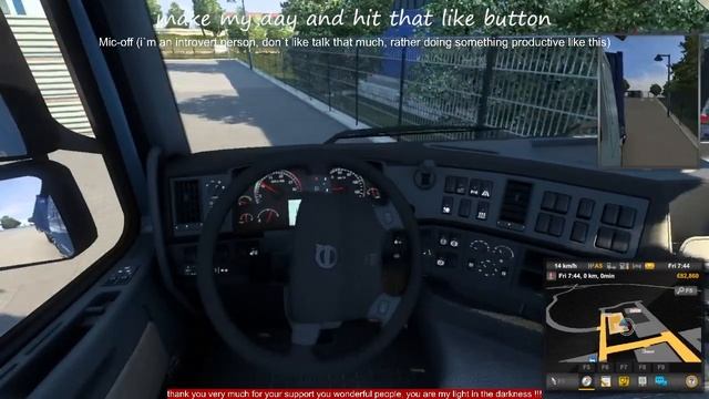 Euro Truck Simulator - get off your ass and hurry !!! смотреть онлайн