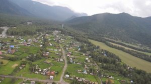 В небе Горного Алтая на параплане. Мульта.