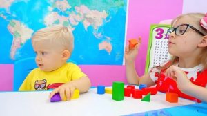 Диана и Рома - Диана и Рома Игры с Оливером   Сборник лучших видео