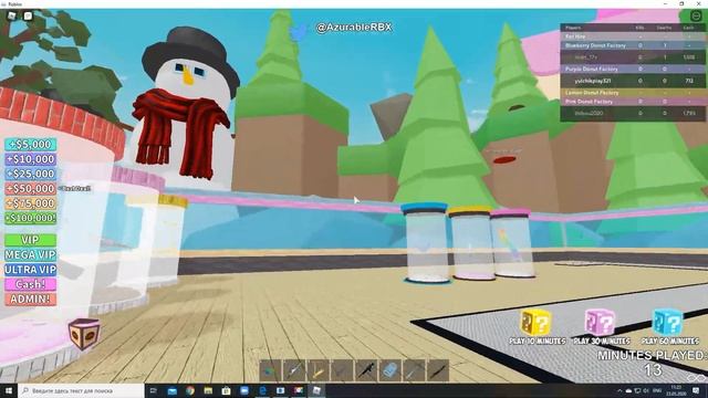 Прохождение игры Пончиков на Роблокс (Roblox) смотреть онлайн
