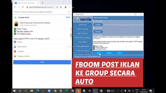 DEMO Auto Post Facebook FBOOM смотреть онлайн