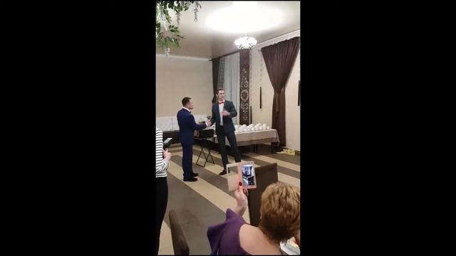 Выступление на свадьбе. Иллюзионист Тимур Сахаутдинов.