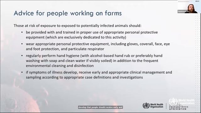 WHO EPI-WIN Webinar: Public health risk of avian influenza A(H5N1) detected recently in dairy cattl смотреть онлайн