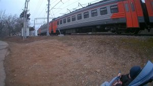 Смотрим поезда в Железноводске