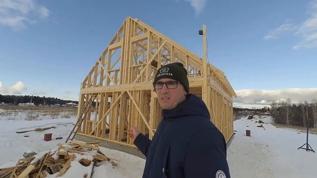 Каркасный дом Буден от Хольмстаад смотреть онлайн