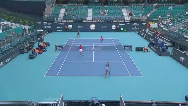 30.03.25. Кристина Букша/Мию Като - Мирра Андреева/Диана Шнайдер. WTA 1000 Miami