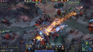 Team Spirit vs Tundra Esports плейофф, грандфинал, 2 карта, DreamLeague Season 25 лучшие моменты