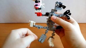 ЛЕГО САМОДЕЛКА - MANGLE ИЗ ИГРЫ FNAF 2!!!