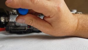 Keihin CVK32 GPZ600 Carburetor  Standard fuel/air ratio screw setting