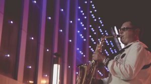 "Ночной город " посвящается Барнаулу. Святослав Кузнецов саксофонист