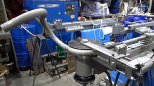 Согнули нержавейку D 45х3 мм на чпу трубогибе MASTER БМК Качественные гибы трубы из нержавейки.