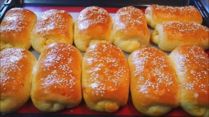 Булочки с КАПУСТОЙ красивые ПИРОЖКИ с капустой ДРОЖЖЕВОЕ тесто КАК ПУХ