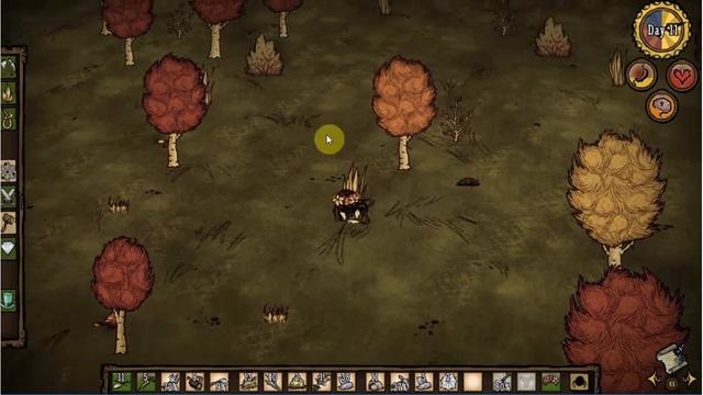 Прохождение Don't Starve Together в одиночку за паучка - 3 (ферма палочек и первые собаки)