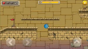 🔵Blue Ball 11: Bounce Ball Adventure - Gameplay #8 (level 56-60)