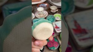 Блошиный рынок. Попался неизвестный фарфор.