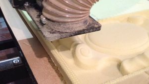 Фрезеровка экструдированного пенополистирола