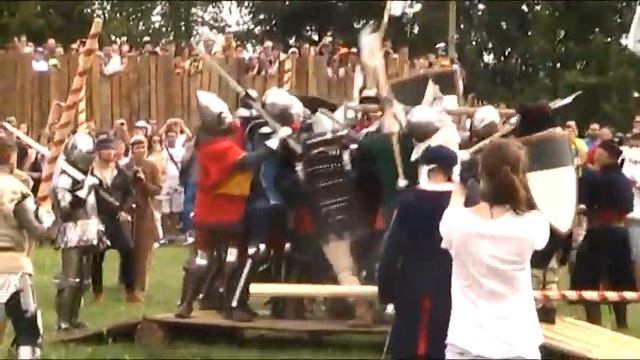 Грюнвальд-2014.Бугурт 2 Битва на мосту смотреть онлайн