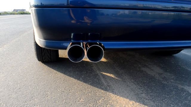 BMW E39 525i выхлоп Magnaflow 14816 (часть 2). смотреть онлайн