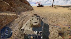 War Thunder. Реалистичные бои, техника США , БР 6.3, карта Тунис.