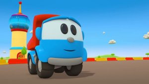 Грузовичок Лева и Лея собирают РАКЕТУ. Роботы на Луне. Развивающие мультики для детей