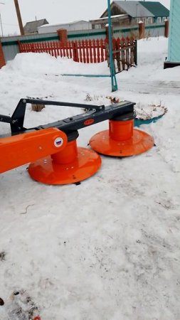 AR 1,95 первый запуск сенокоски