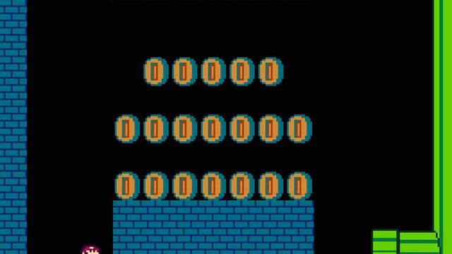 Pastel Super Mario Bros (NES) Gameplay on SMB1 Hack