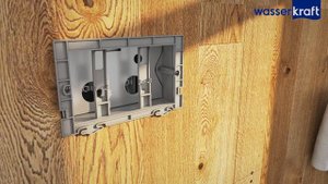 Демонстрация с подключением крышки умного унитаза к инсталляции WasserKRAFT