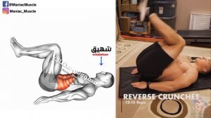 6 Lower abdos workout home Excersice