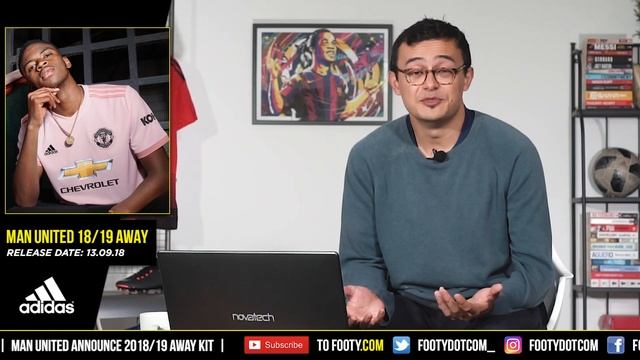 Manchester United 2018/19 ADIDAS AWAY KIT | A Pink Shirt? смотреть онлайн