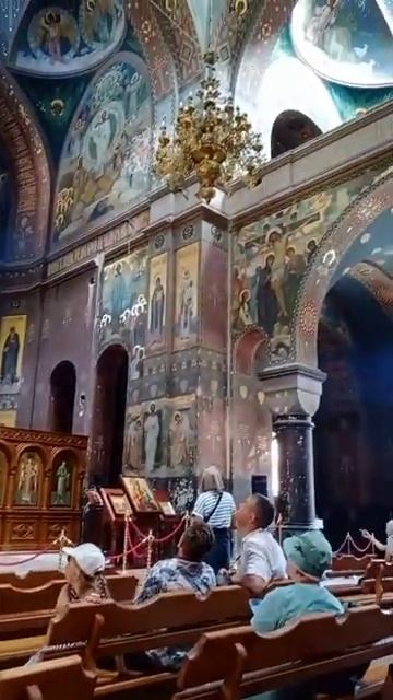 Новый-Афон. Вид монастыря внутри Симона Кананита, Абхазия