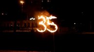 Огненная открытка на "День Рождения 35лет" 4 000руб