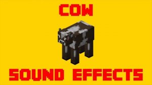 Minecraft Cow Sound Effects! - All Cow SFX For Editing!