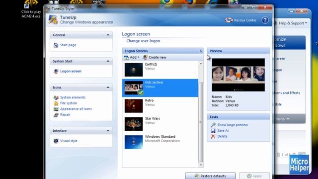 How to change your Login Screen on Windows 7/ Vista / XP
