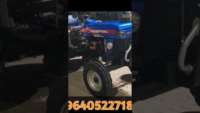 powertrac Euro 50  tractor johndeere automobile indiantractor farmequipment agriculture fa